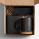 Набор inStream Tea: ключница, обложка для паспорта, кружка, чай черный, черный - фото № 2