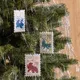 Набор из 3 елочных игрушек «Заповедные места» в подарочной коробке, белый / золотой / разноцветный - фото № 2