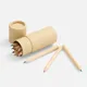 Набор цветных карандашей Pencilvania Tube, 12шт, крафт - фото № 2
