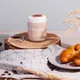 Набор «Латте»: термостакан soft touch, капучинатор, кофе в зернах, синий - фото № 3