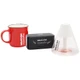 Набор «Мысли позитивно»: беспроводная колонка, кружка с подсветкой, увлажнитель-аромадиффузор, черный - фото № 1