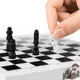 Набор настольных игр Tickler: шахматы, шашки и домино, белый - фото № 9