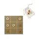 Набор настольных игр Vinga Collection Box 3 в 1, коричневый - фото № 4