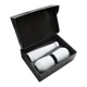 Набор New Box C2 black: 2 кофера, термобутылка, белый - фото № 1