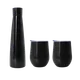 Набор New Box C2 black: 2 кофера, термобутылка, черный - фото № 2