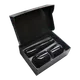 Набор New Box C2 black: 2 кофера, термобутылка, черный - фото № 1