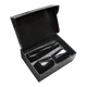 Набор New Box Е2 black: 2 кофера, термобутылка, черный - фото № 1