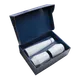 Набор New Box Е2 blue: 2 кофера, термобутылка, белый - фото № 1