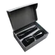 Набор New Box Е2 grey: 2 кофера, термобутылка, черный - фото № 1
