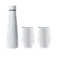 Набор New Box Е2 white: 2 кофера, термобутылка, белый - фото № 2