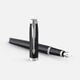 Набор Parker IM Essential Black CT: ручка шариковая, ручка перьевая, черный - фото № 3