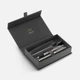 Набор Parker IM Essential Stainless Steel CT: ручка шариковая, ручка перьевая, серебристый - фото № 1