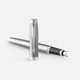 Набор Parker IM Essential Stainless Steel CT: ручка шариковая, ручка перьевая, серебристый - фото № 3