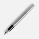 Набор Parker IM Essential Stainless Steel CT: ручка шариковая, ручка перьевая, серебристый - фото № 6
