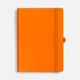 Набор Peel Flex: ежедневник недатированный, ручка шариковая, оранжевый - фото № 3