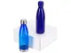 Набор подарочный Bottle Set: термобутылка, бутылка для воды, синий - фото № 1