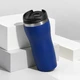 Набор подарочный Color It: бутылка для воды на 350 мл, внешний аккумулятор 10000 mAh, синий - фото № 4