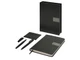 Набор подарочный Lettertone Goethe: блокнот А5, две ручки, картхолдер, черный - фото № 1