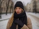 Набор подарочный Nordend: шапка, шарф, перчатки, темно-синий - фото № 3