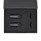 Набор подарочный Portobello Black Edition: бокалы для шампанского 2 шт, коробка подарочная, черный - фото № 2