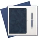 Набор подарочный Portobello Verona: ежедневник недатированный, ручка шариковая, синий - фото № 1