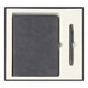 Набор подарочный Solution Superior Duo: ежедневник недатированный, ручка, темно-серый - фото № 1