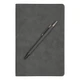 Набор подарочный Solution Superior Duo: ежедневник недатированный, ручка, темно-серый - фото № 6