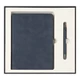 Набор подарочный Solution Superior Duo: ежедневник недатированный, ручка, темно-синий - фото № 1