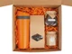 Набор подарочный Tea Cup Superior Honey 2.0: термокружка, чай, варенье, крем-мед, оранжевый - фото № 3