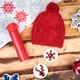 Набор подарочный Winter Tale: шапка, термос, новогодние украшения, красный - фото № 1