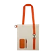 Набор Power Bag 10000: внешний аккумулятор 10000 mAh, ручка, ремувка, шопер, бежевый / оранжевый - фото № 1