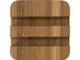 Набор разделочных досок на подставке Eat&Bite Ruby, коричневый - фото № 6