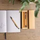 Набор с ручкой и карандашом в коробке XD Collection Bamboo, коричневый - фото № 5
