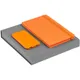 Набор Shall Energy: внешний аккумулятор Uniscend Half Day Compact 5000 mAh, блокнот Shall А5, оранжевый - фото № 1
