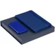 Набор Shall Energy: внешний аккумулятор Uniscend Half Day Compact 5000 mAh, блокнот Shall А5, синий - фото № 1