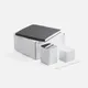 Набор Square: колонка, блокнот, антистресс, ручка шариковая, белый - фото № 1