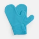 Набор Teplo Yong: варежки, шарф, шапка, ярко-голубой - фото № 6