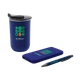 Набор Trend 10000: внешний аккумулятор 10000 mAh, кофер, ручка, шопер, синий / черный - фото № 3