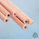 Набор цветных карандашей Kinderline Small, 6 цветов, крафт - фото № 5
