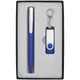 Набор Twist Classic: ручка шариковая Pin Soft Touch, флешка Twist 16 Гб, синий - фото № 3