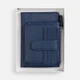 Набор Unison Holder: картхолдер на молнии, обложка для паспорта, синий - фото № 2