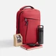 Набор Urban Tea: термостакан, ежедневник, беспроводная док-станция, рюкзак для ноутбука, чай, красный - фото № 1