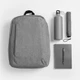 Набор Urban Trek, ver.2: рюкзак, зонт  складной, бутылка для воды, блокнот на пружине, ручка шариковая, серый - фото № 2