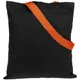 Набор Velours Bag: ежедневник недатированный, холщовая сумка, стакан, ручка шариковая, черный / оранжевый - фото № 3