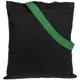 Набор Velours Bag: ежедневник недатированный, холщовая сумка, стакан, ручка шариковая, черный / зеленый - фото № 3