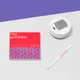 Набор Welcome Pack Box-Changer в кубе-органайзере: внешний аккумулятор, стакан, ланьярд, ручка-антистресс, планер, ярко-оранжевый / сиреневый - фото № 5