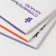Набор Welcome Pack «Прозрачные перспективы» в органайзере: 3 блокнота, вечный карандаш, держатель для телефона, антистресс, бейдж, ланьярд, стикерпак, формовая скрепка, оранжевый / сиреневый - фото № 10