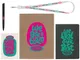 Набор Welcome Pack Smart Start: блокнот, ручка шариковая, ланъярд с ретрактором, открытка, черный - фото № 3