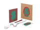 Набор Welcome Pack Smart Start: блокнот, ручка шариковая, ланъярд с ретрактором, открытка, красный - фото № 1