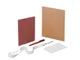 Набор Welcome Pack Smart Start: блокнот, ручка шариковая, ланъярд с ретрактором, открытка, красный - фото № 2